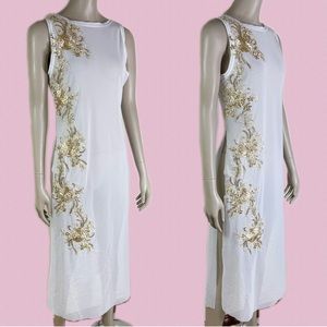 Sheer White Balera Slip Dress